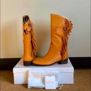 See by Chloe Fringed Leather Boots